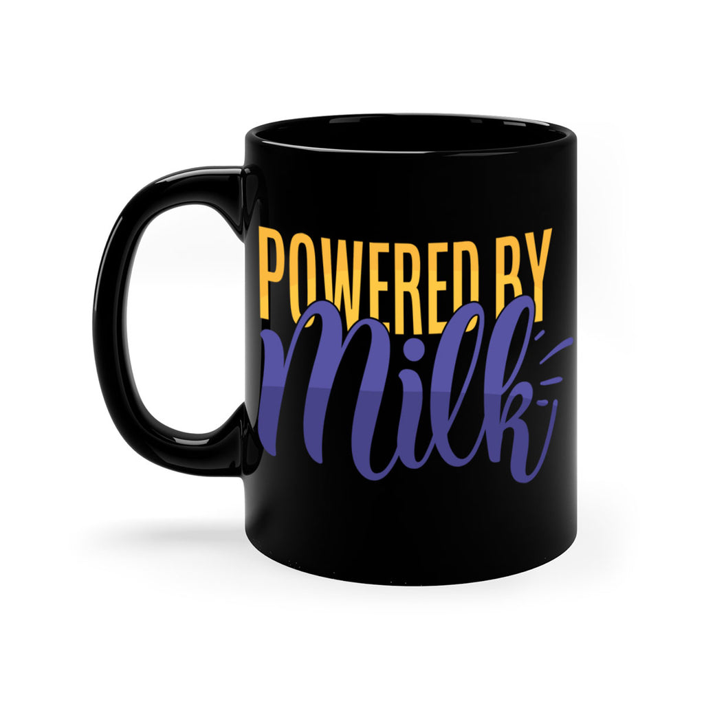 Powered By Milk Style 204#- baby2-Mug / Coffee Cup