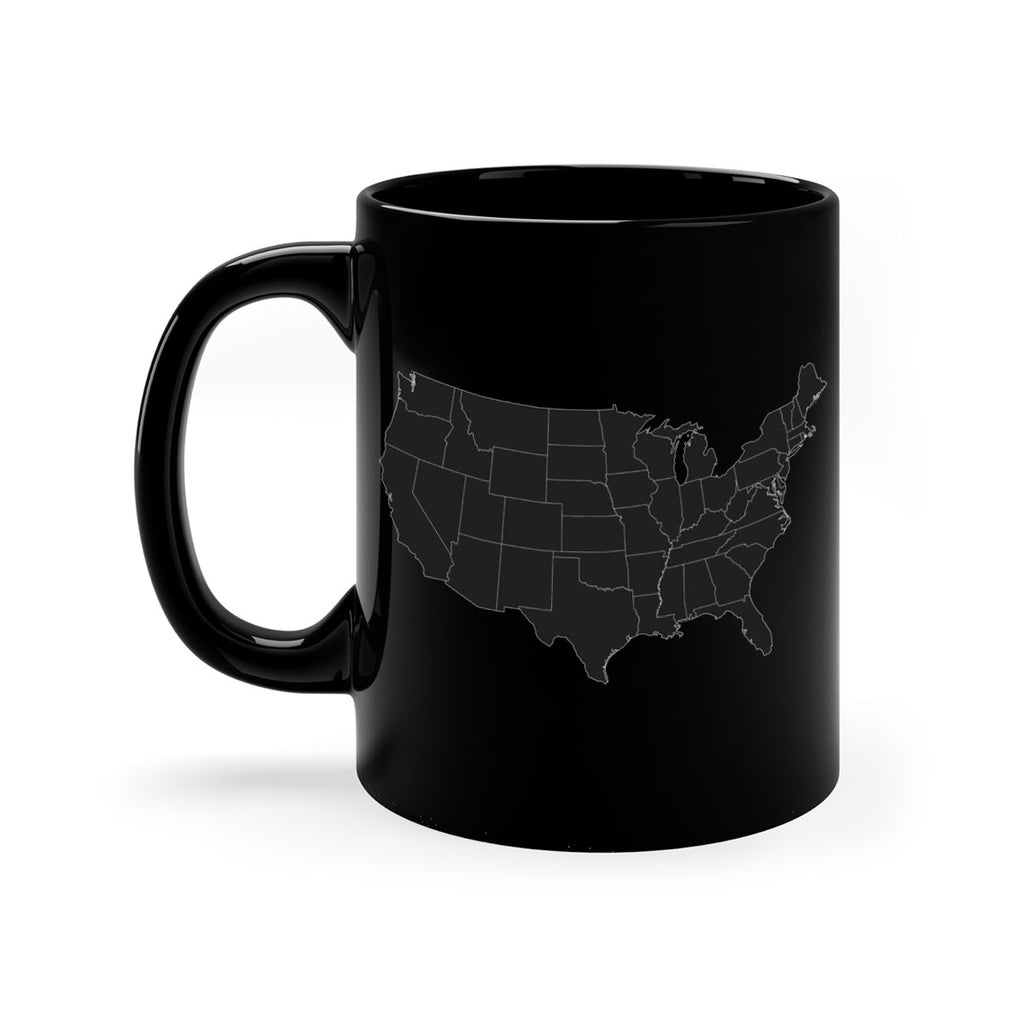 Separate Color Map Style 71#- 4th Of July-Mug / Coffee Cup