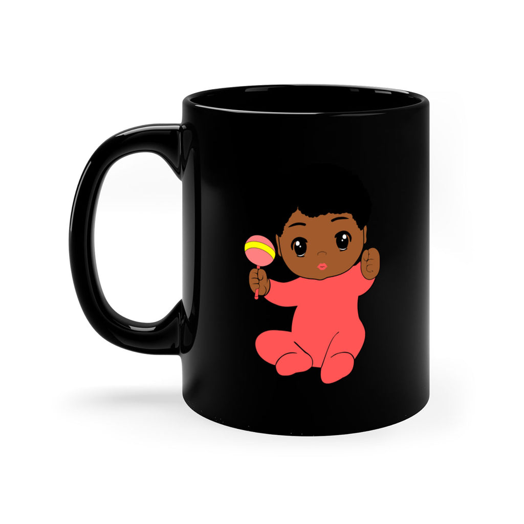 black baby boy 4#- Black men - Boys-Mug / Coffee Cup