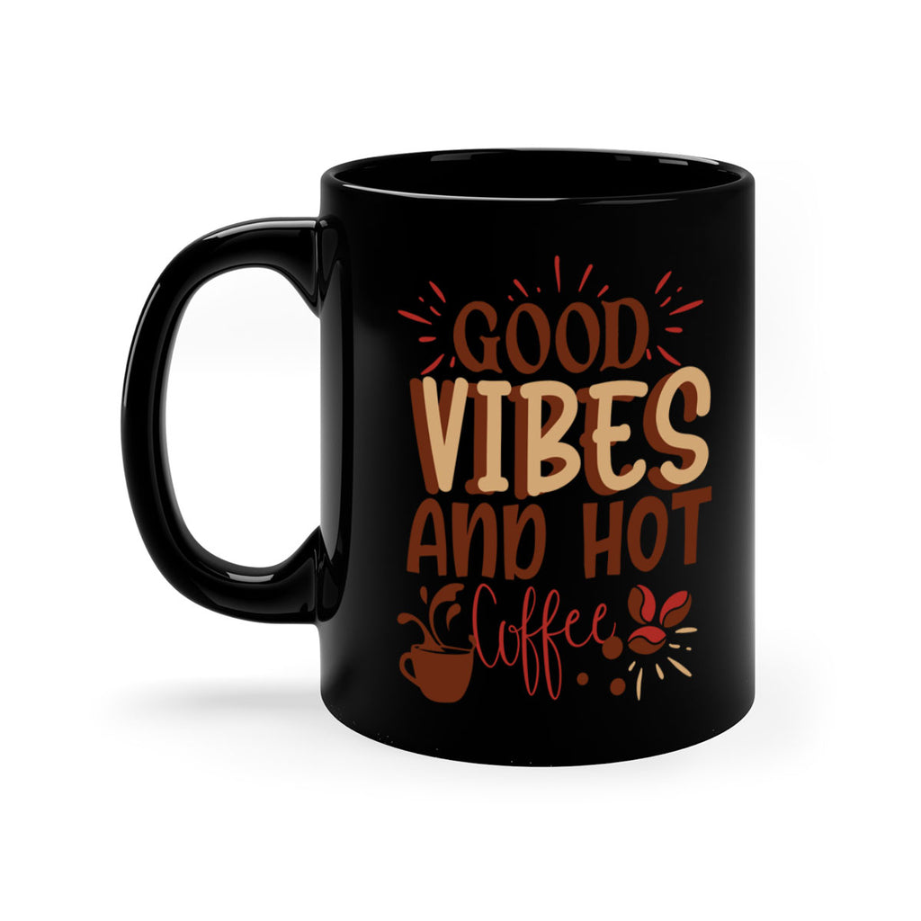 good vibes and hot coffee 212#- coffee-Mug / Coffee Cup