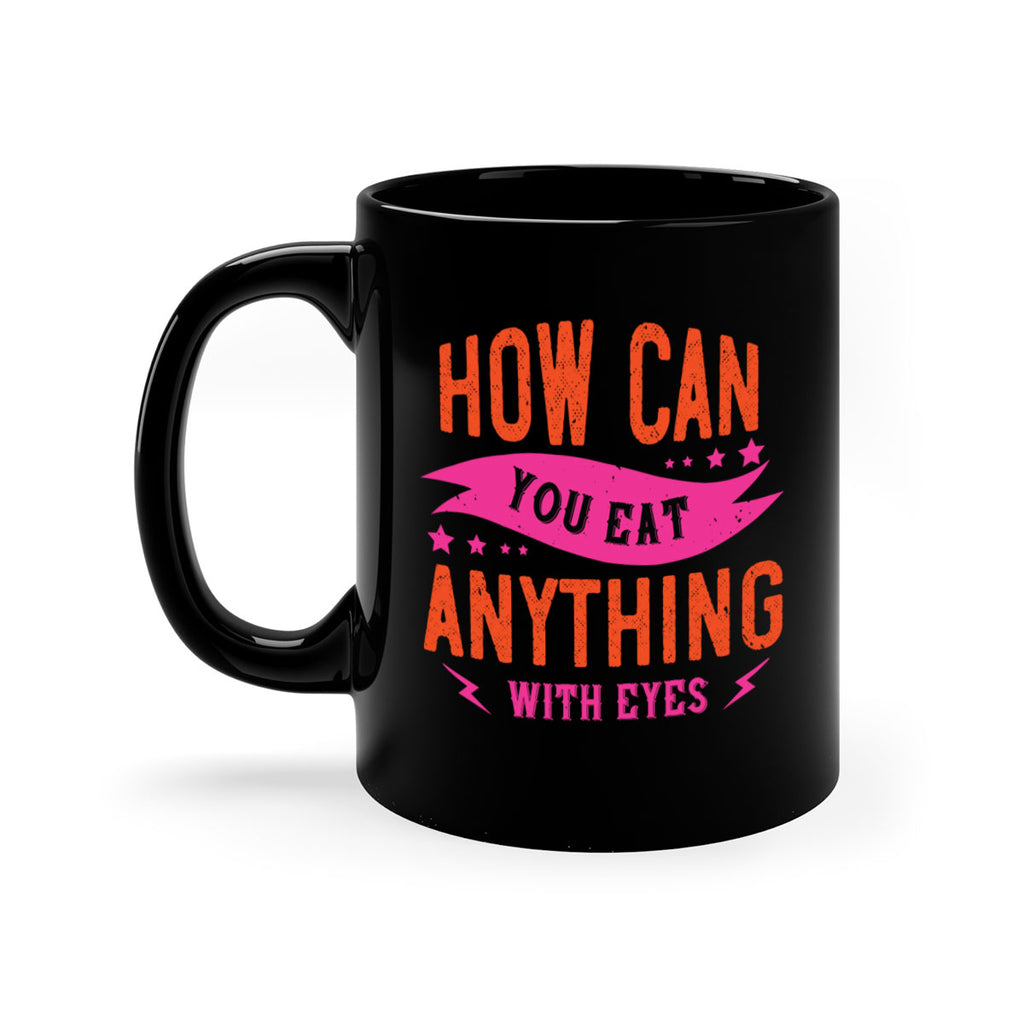 how can you eat anything with eyes 55#- vegan-Mug / Coffee Cup