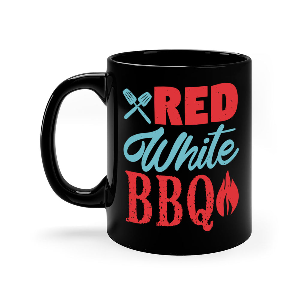 red white bbq 15#- bbq-Mug / Coffee Cup