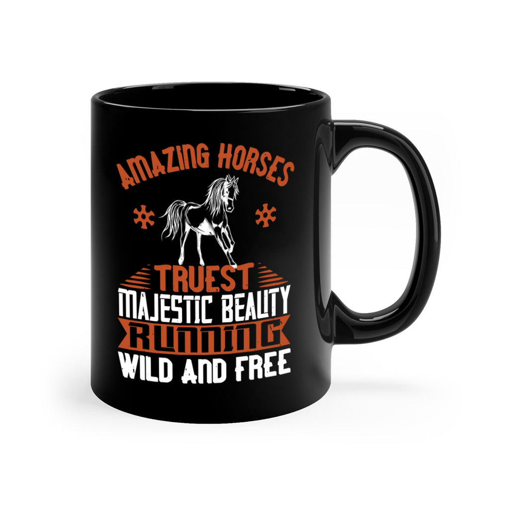 Amazing horses Truest Majestic Beauty Running wild and free Style 23#- horse-Mug / Coffee Cup