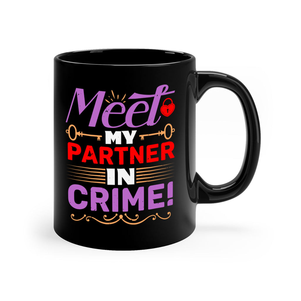 Meet my Partner in Crime Style 82#- best friend-Mug / Coffee Cup