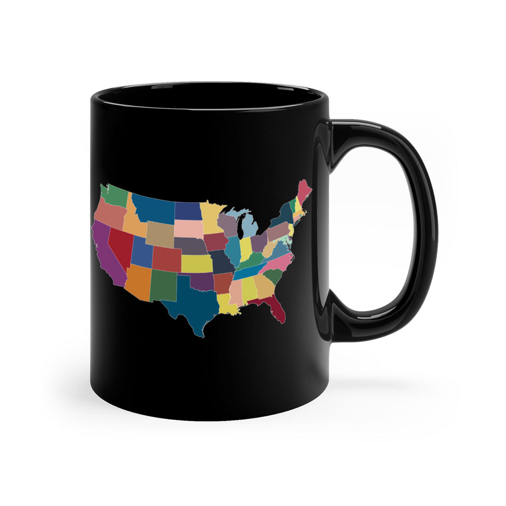 Separate Color Map Style 73#- 4th Of July-Mug / Coffee Cup