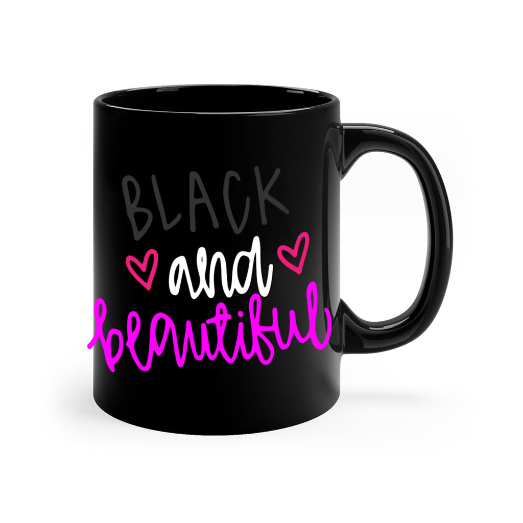 black and beautiful color 252#- black words - phrases-Mug / Coffee Cup