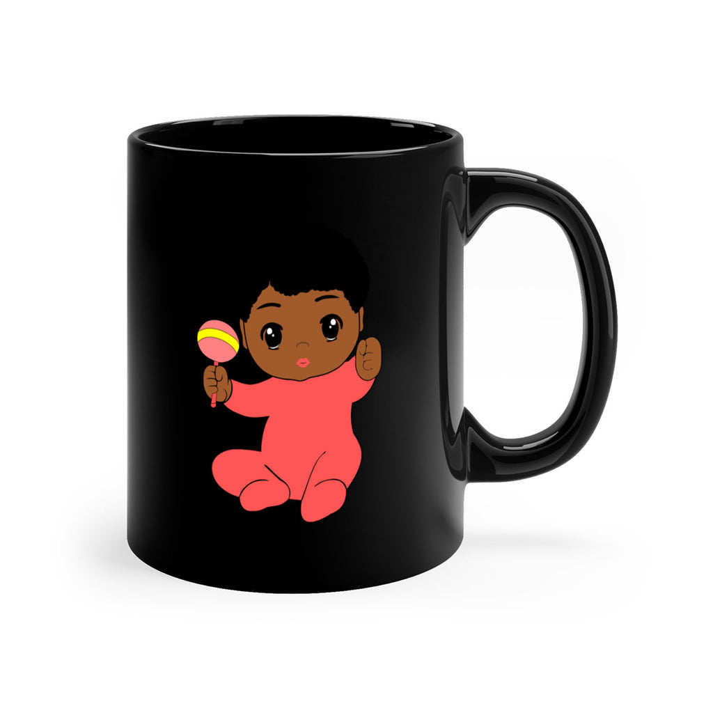black baby boy 4#- Black men - Boys-Mug / Coffee Cup