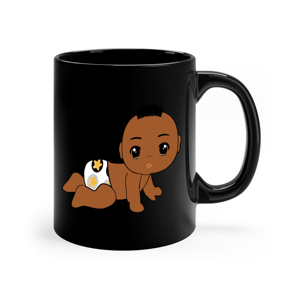 black baby boy 6#- Black men - Boys-Mug / Coffee Cup