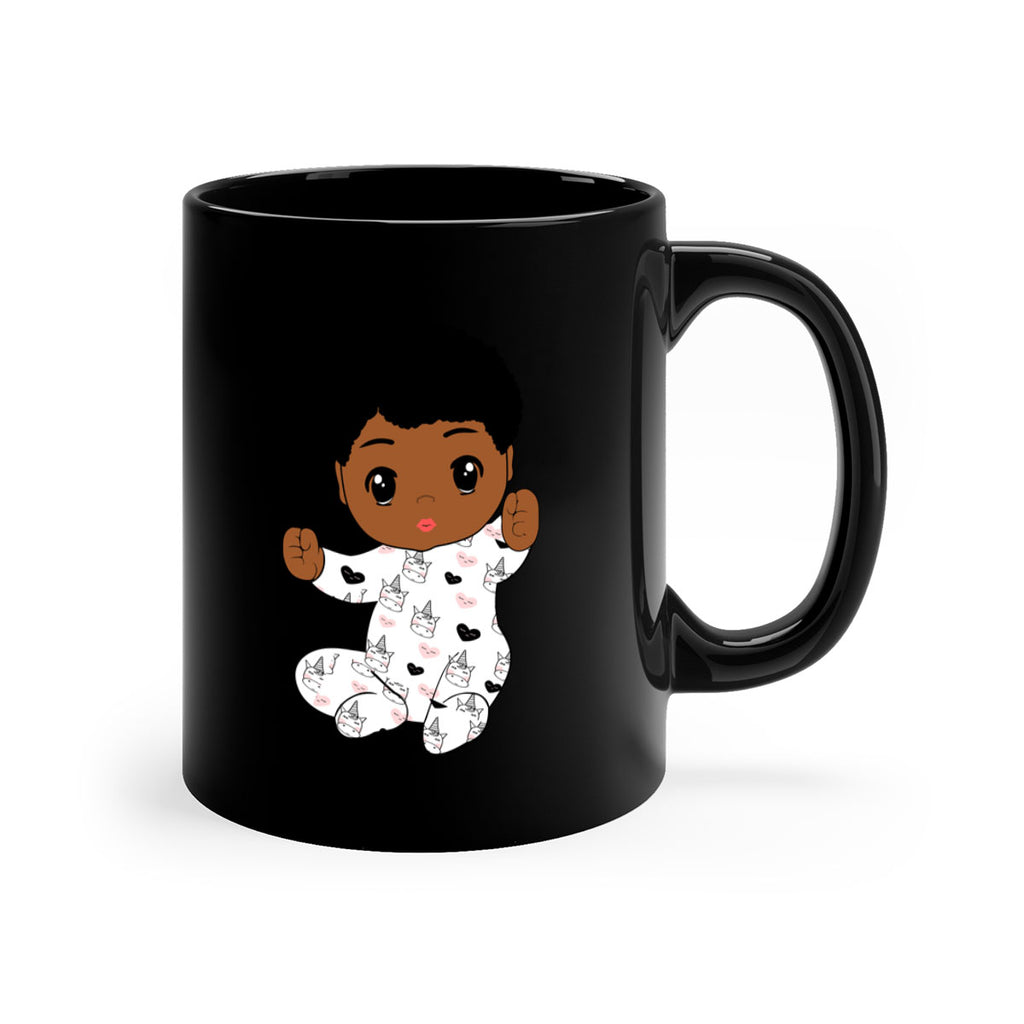 black baby boy 8#- Black men - Boys-Mug / Coffee Cup