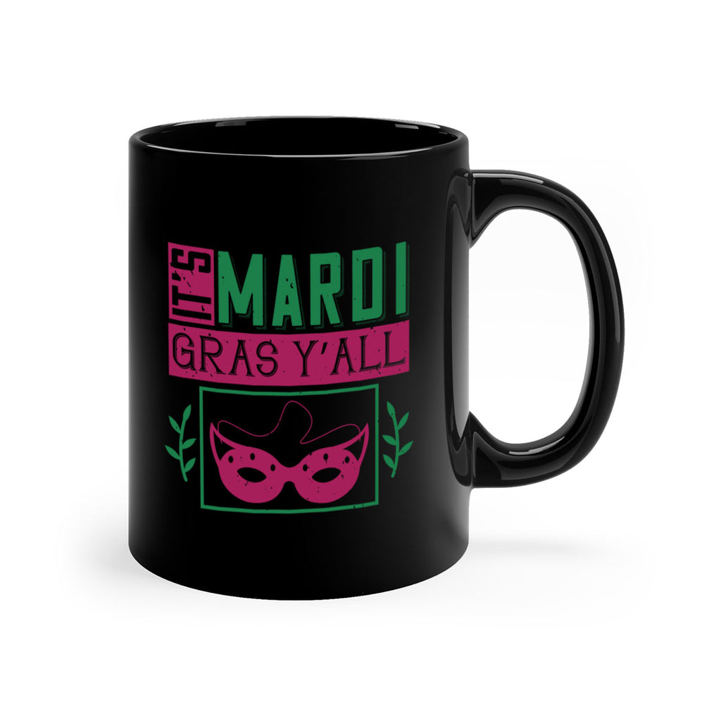 it’s mardi gras y’all 60#- mardi gras-Mug / Coffee Cup