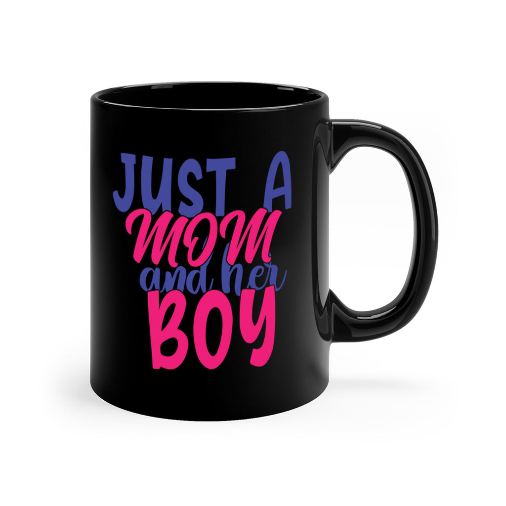 just a mom and her boy 392#- mom-Mug / Coffee Cup