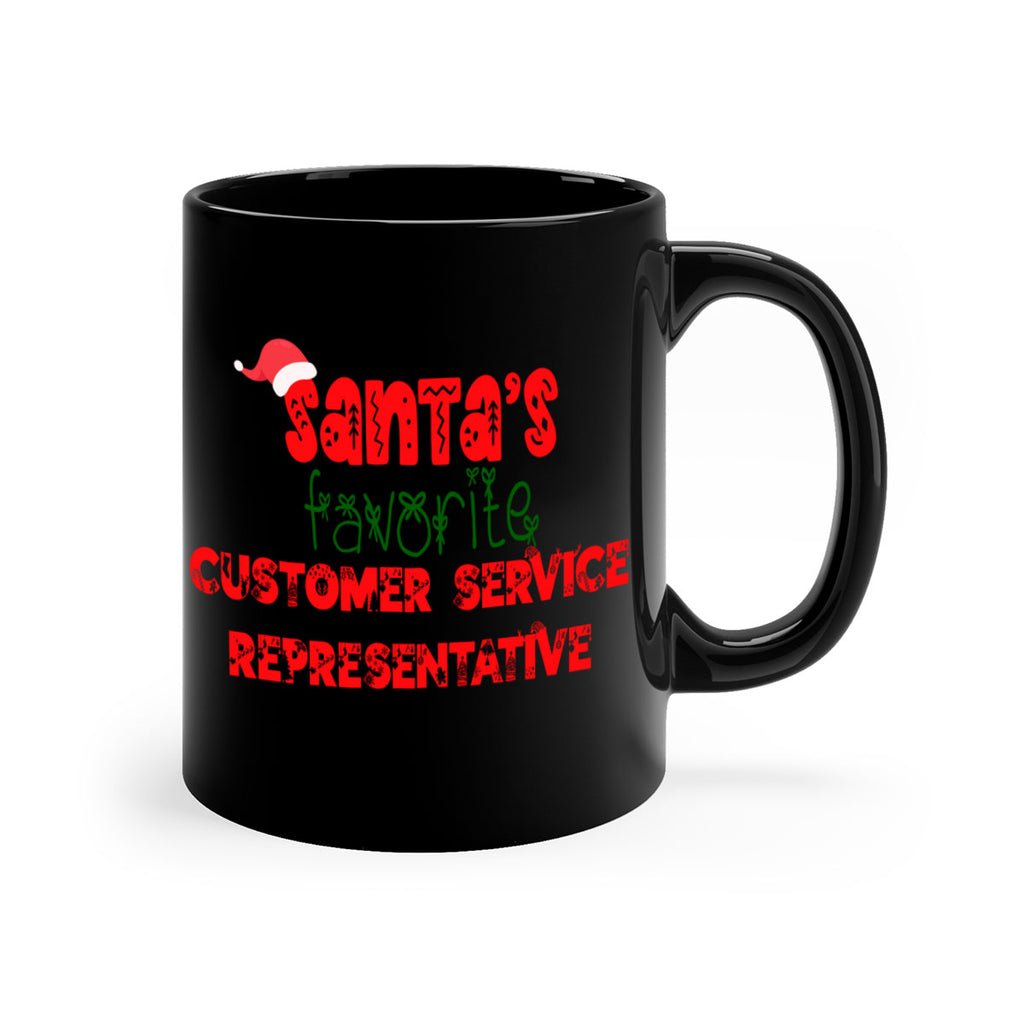 santas favorite customer service representative style 762#- christmas-Mug / Coffee Cup