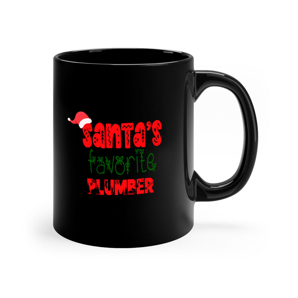 santas favorite plumber style 1024#- christmas-Mug / Coffee Cup