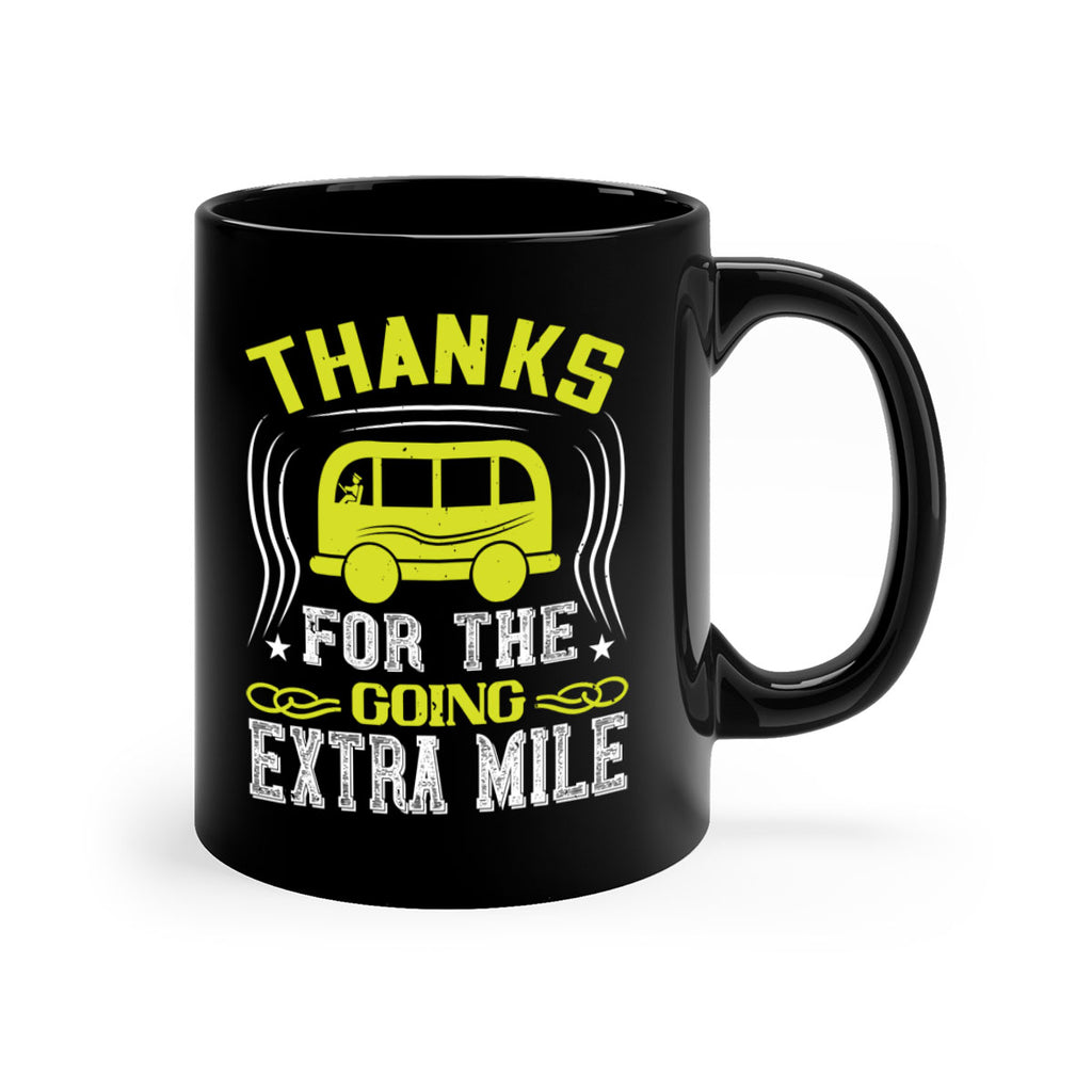 thanks for the going extra mile Style 14#- bus driver-Mug / Coffee Cup