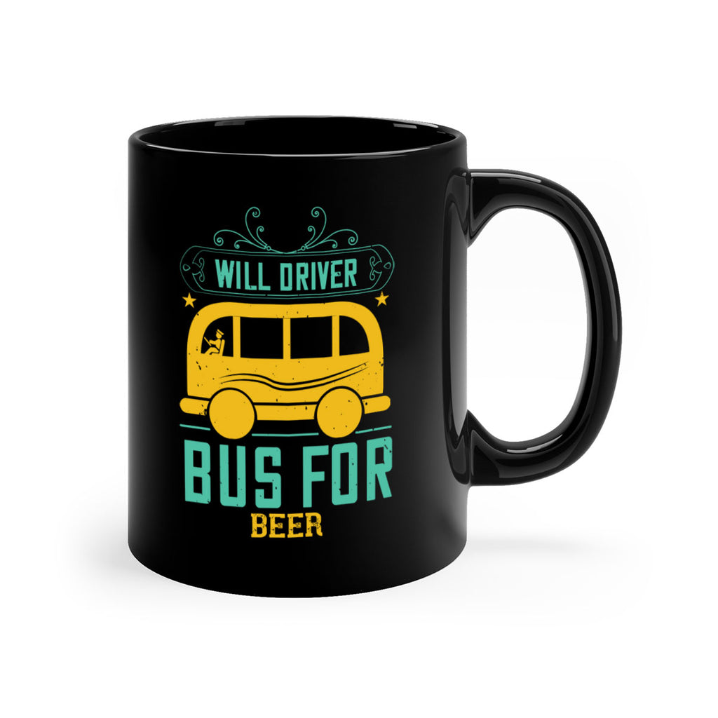 will driver bus for beer Style 6#- bus driver-Mug / Coffee Cup
