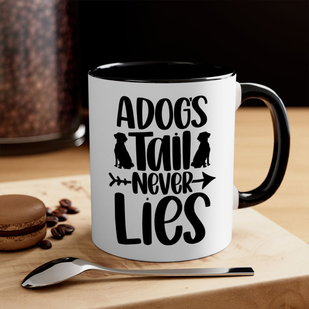 A Dog's Tail Never Lies Style 1#- Cat-Dog-Mug /Coffee Cup