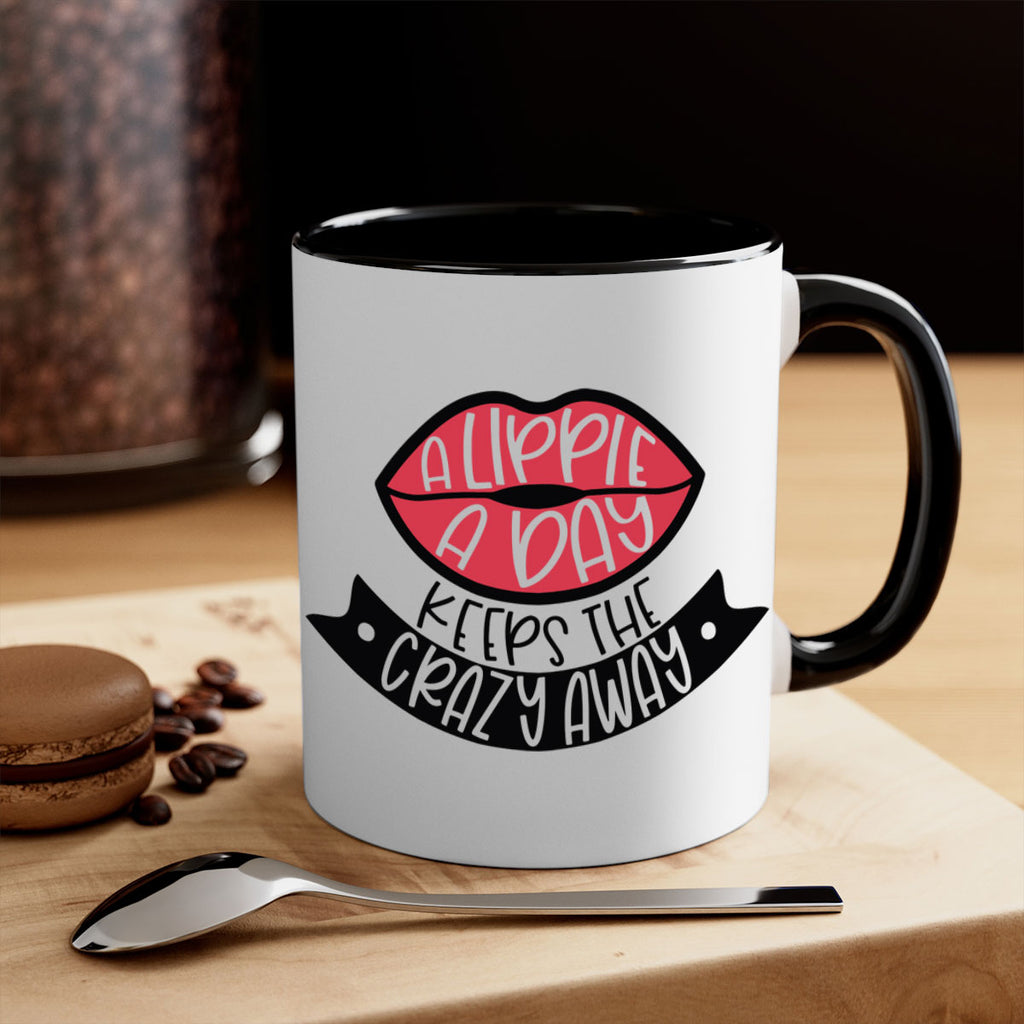 A Lippie A Day Keeps The Crazy Away Style 149#- makeup-Mug / Coffee Cup