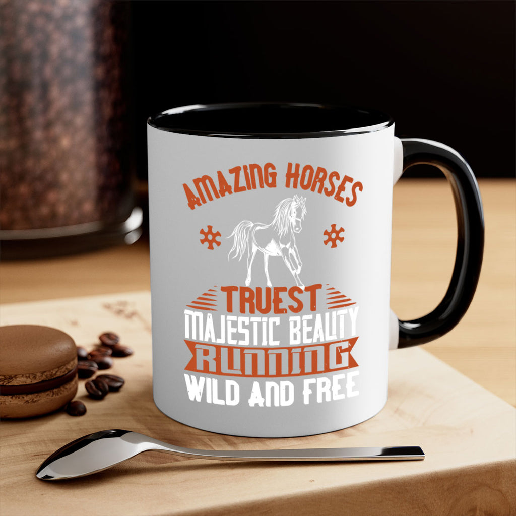 Amazing horses Truest Majestic Beauty Running wild and free Style 23#- horse-Mug / Coffee Cup