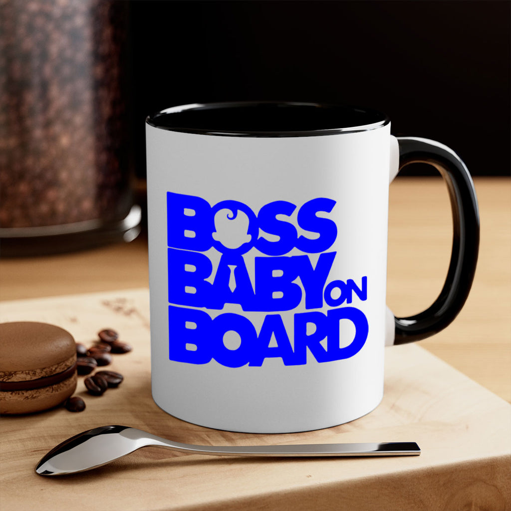 Boss Baby On Board 2#- black words - phrases-Mug / Coffee Cup