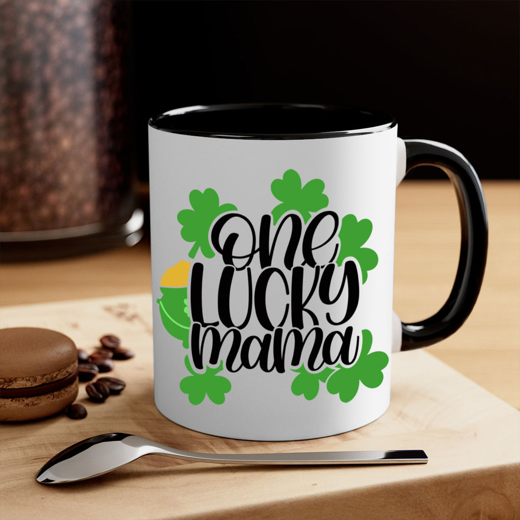 One Lucky Mama Style 42#- St Patricks Day-Mug / Coffee Cup