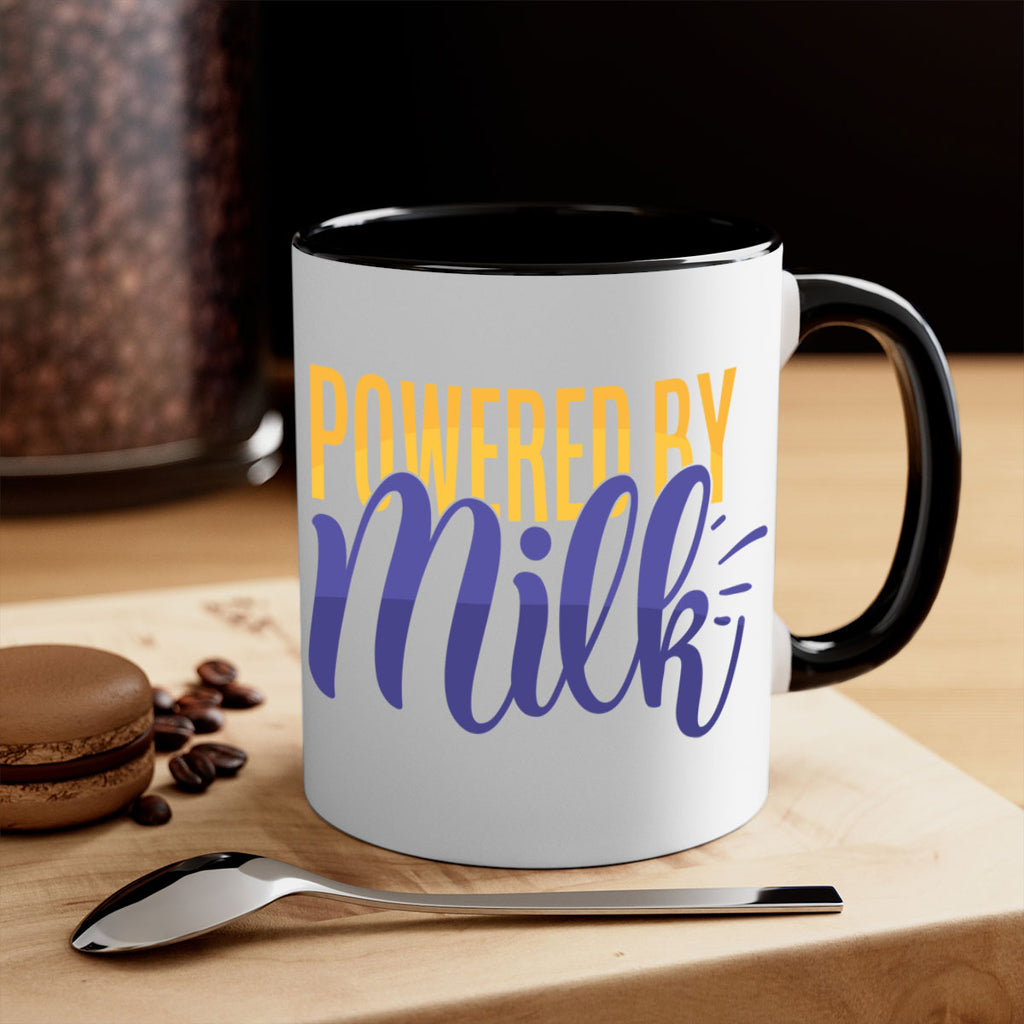 Powered By Milk Style 204#- baby2-Mug / Coffee Cup