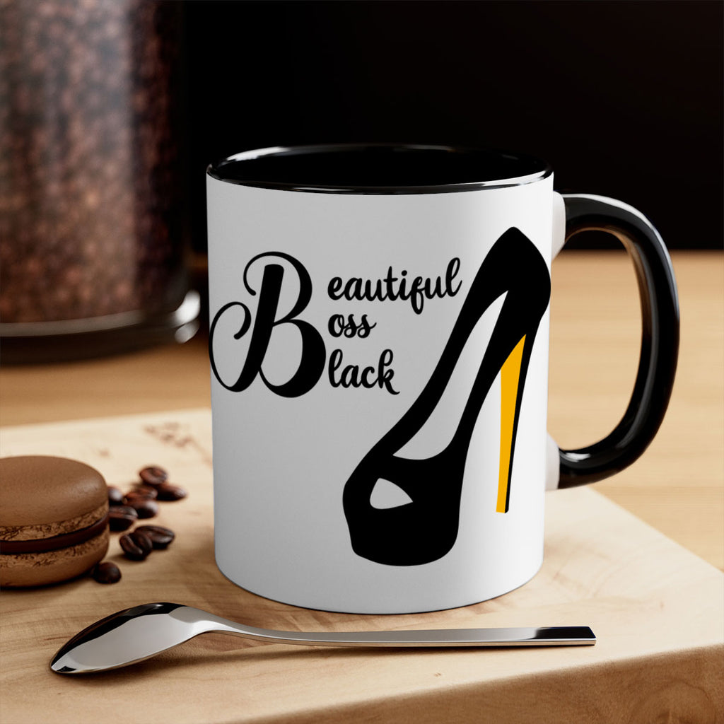 beautiful boss black Style 64#- Black women - Girls-Mug / Coffee Cup