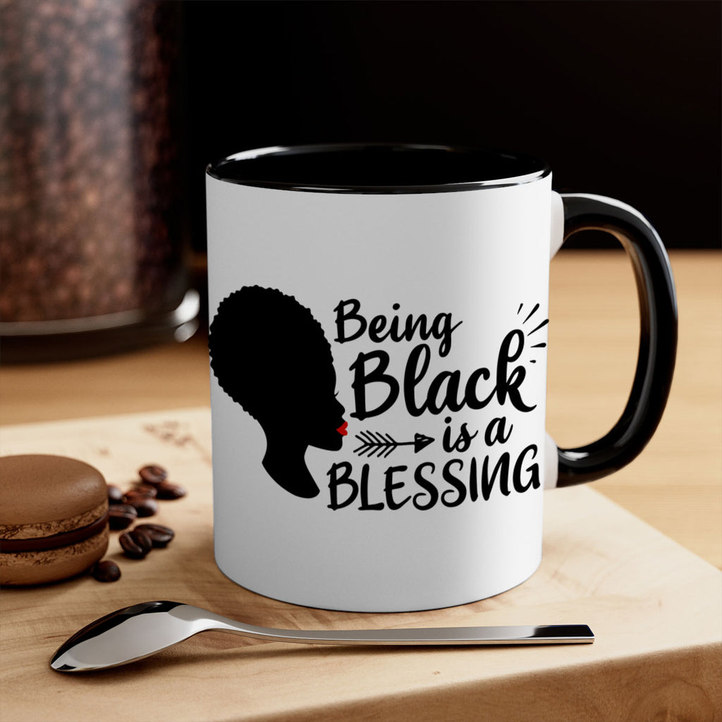 being black is a blessing Style 63#- Black women - Girls-Mug / Coffee Cup