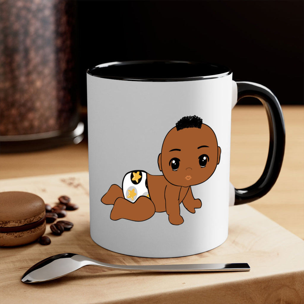 black baby boy 6#- Black men - Boys-Mug / Coffee Cup