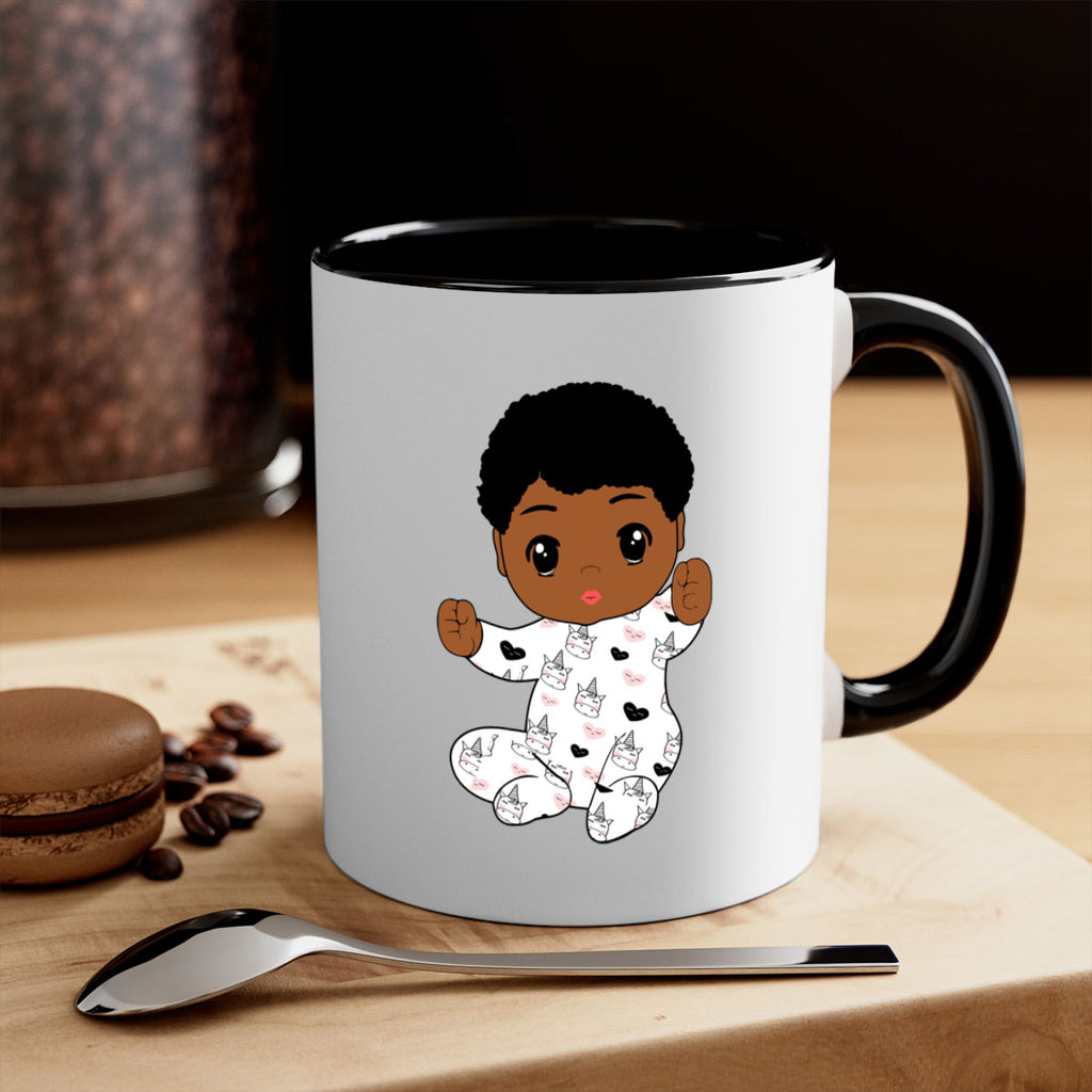 black baby boy 8#- Black men - Boys-Mug / Coffee Cup