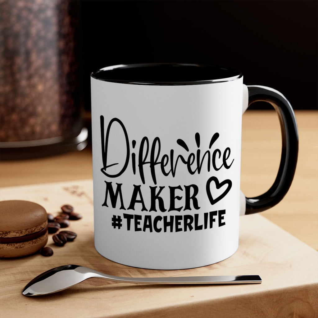 difference maker teacherlife Style 185#- teacher-Mug / Coffee Cup