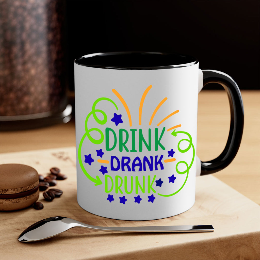 drink drank drunk 23#- mardi gras-Mug / Coffee Cup