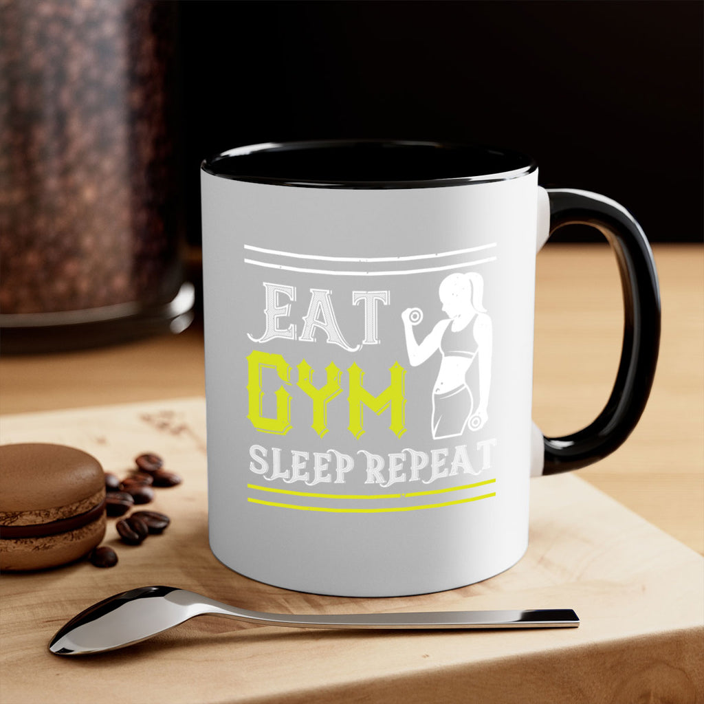 eat gym sleep repeat 69#- gym-Mug / Coffee Cup