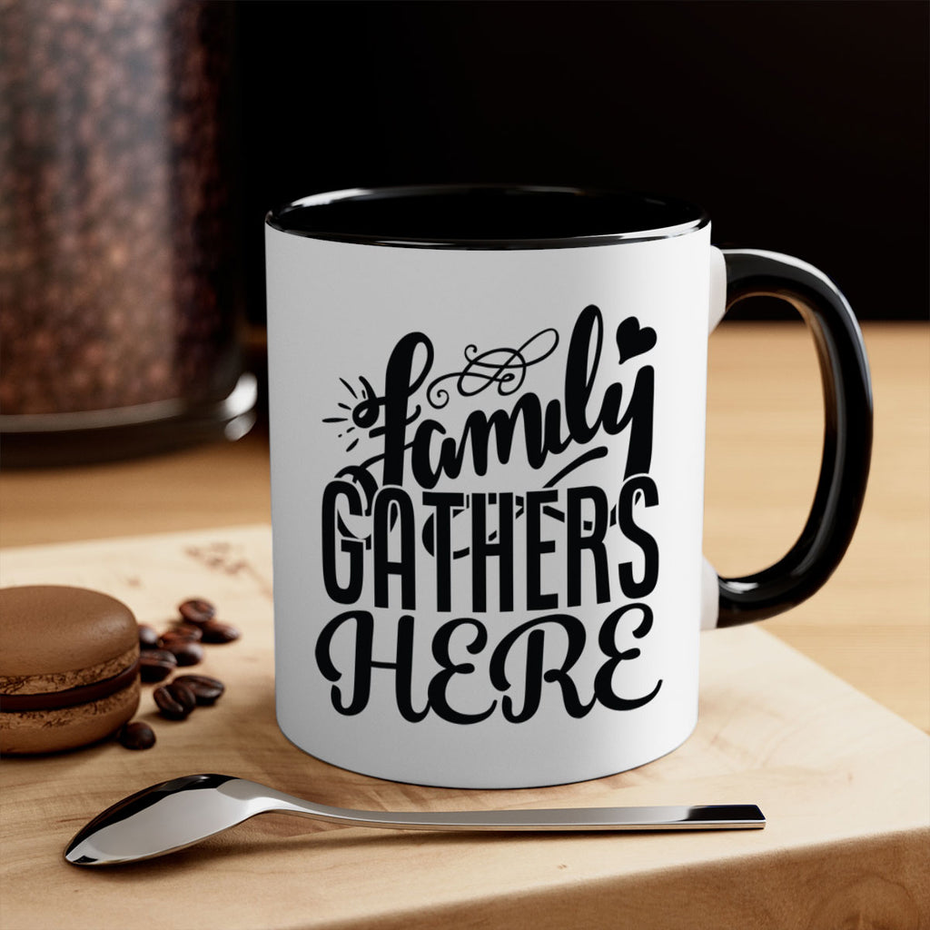 family gathers here 39#- Family-Mug / Coffee Cup