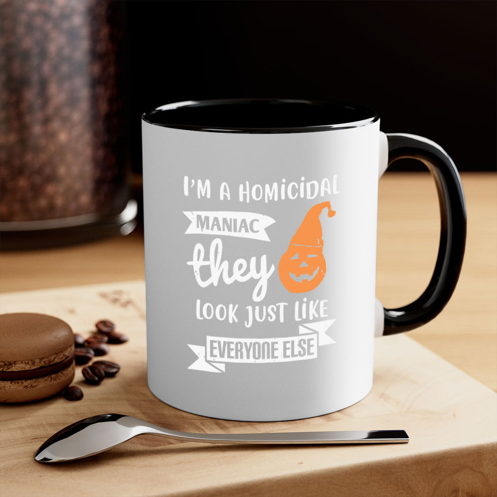 i’m a homicidal maniac 142#- halloween-Mug / Coffee Cup