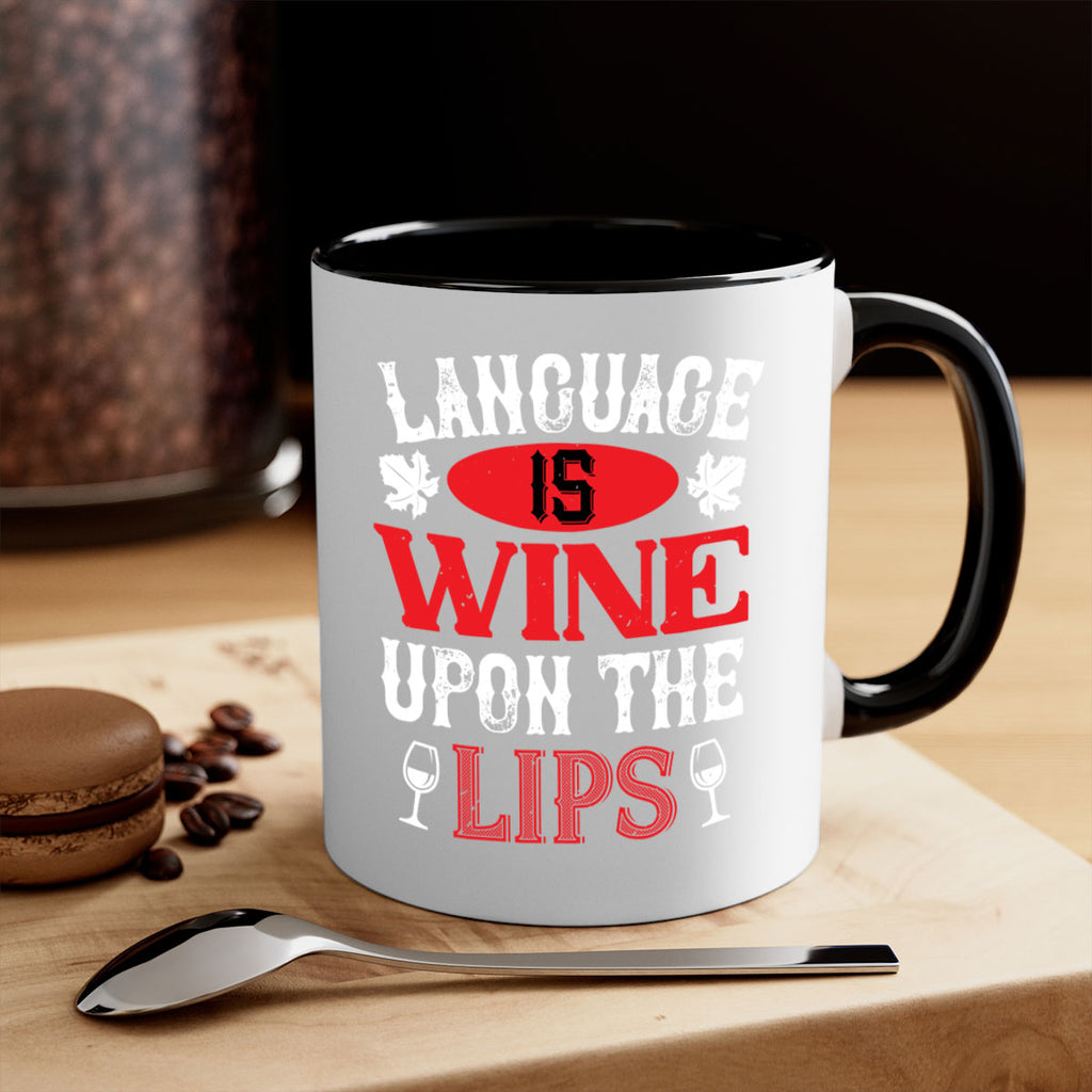 language is wine upon the 72#- wine-Mug / Coffee Cup