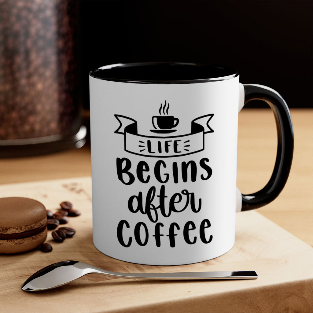 life begins after coffee 79#- coffee-Mug / Coffee Cup