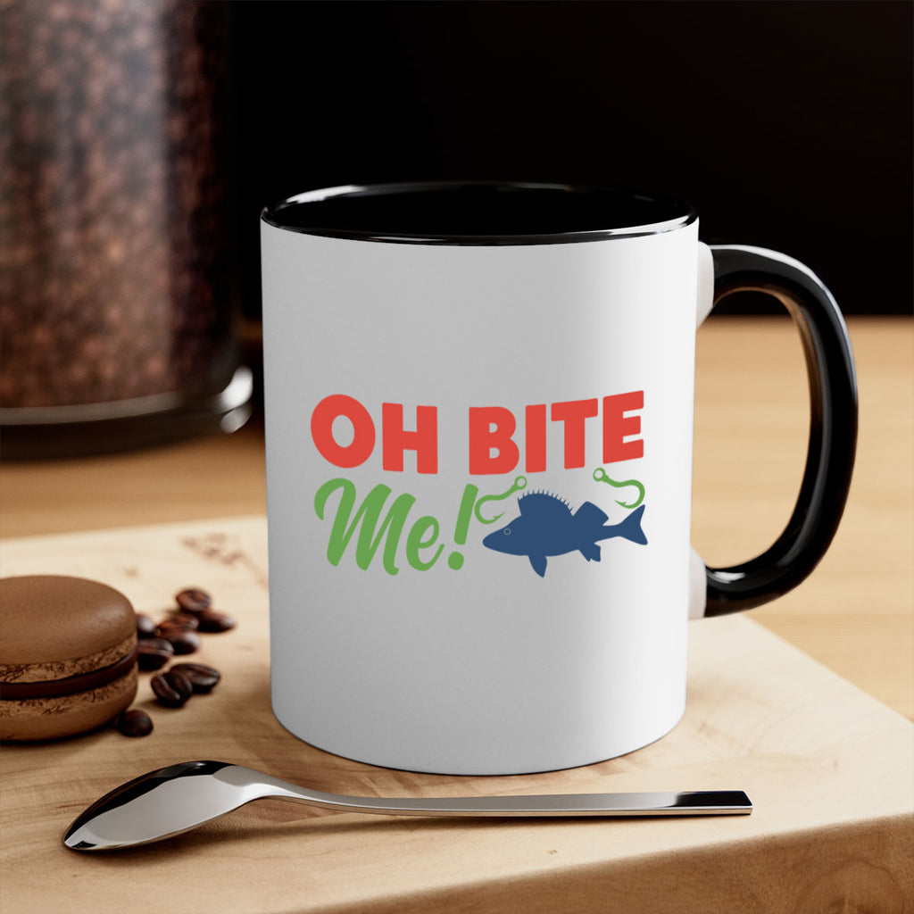 oh bite me 202#- fishing-Mug / Coffee Cup