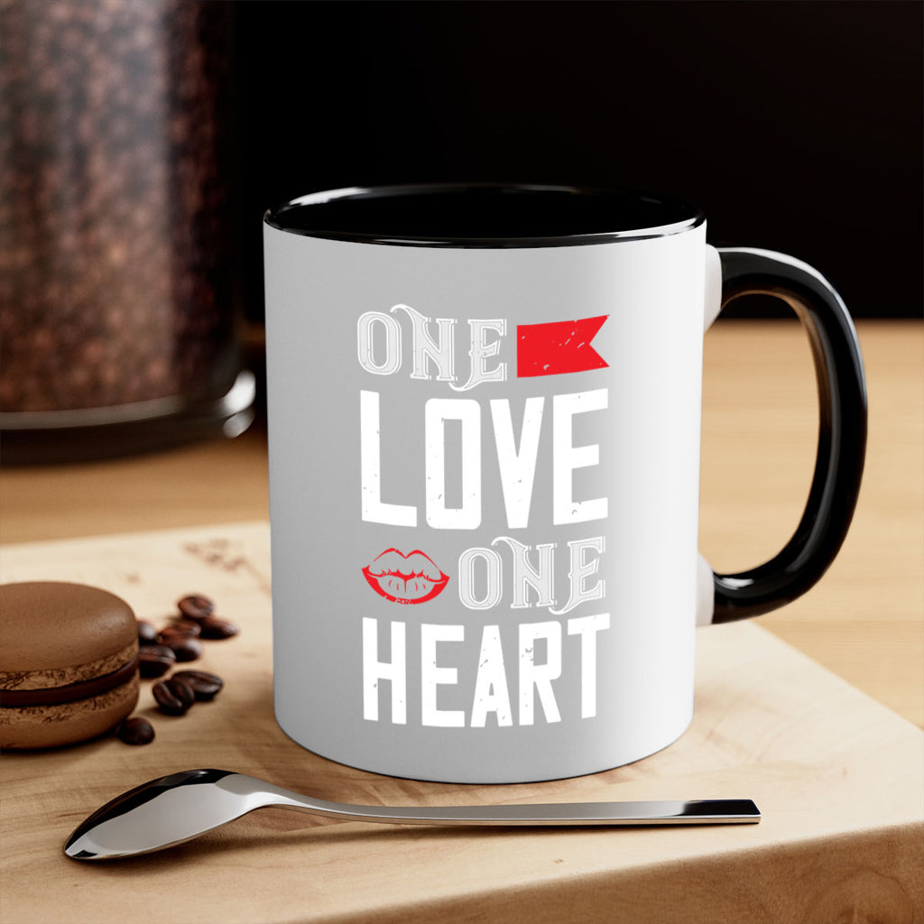 one love one heart 32#- valentines day-Mug / Coffee Cup