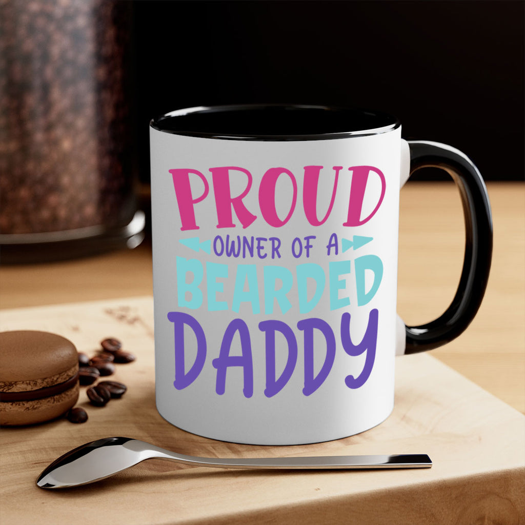 proud owner of a bearded daddy Style 202#- baby2-Mug / Coffee Cup