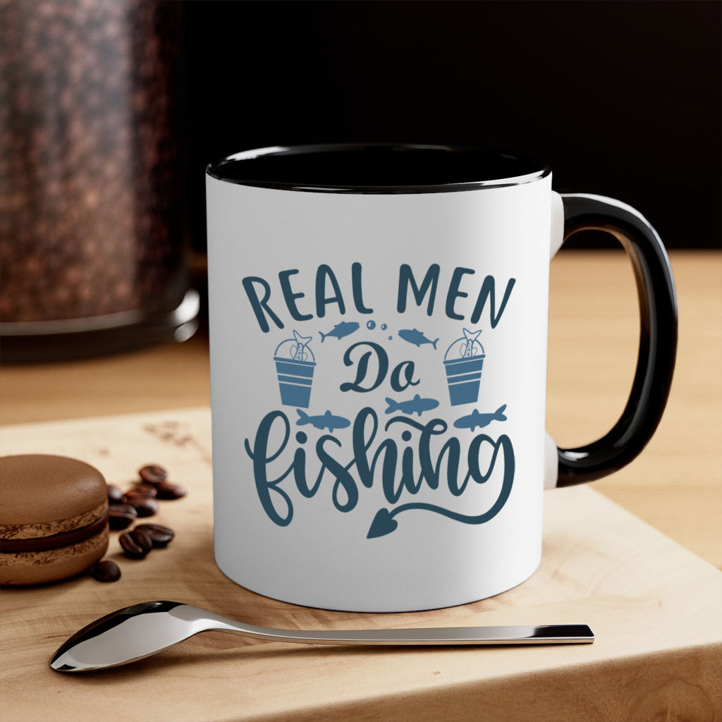 real man do fishing 44#- fishing-Mug / Coffee Cup