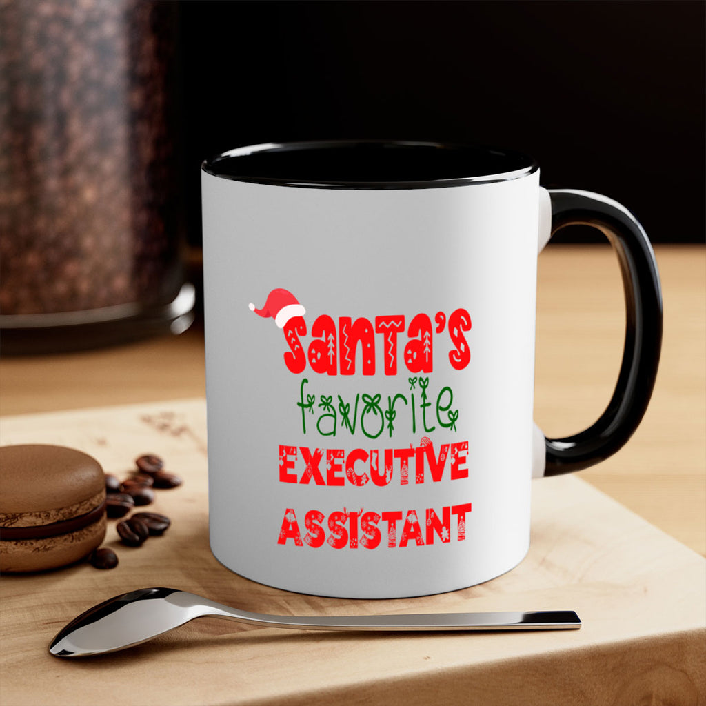 santas favorite executive assistant style 808#- christmas-Mug / Coffee Cup