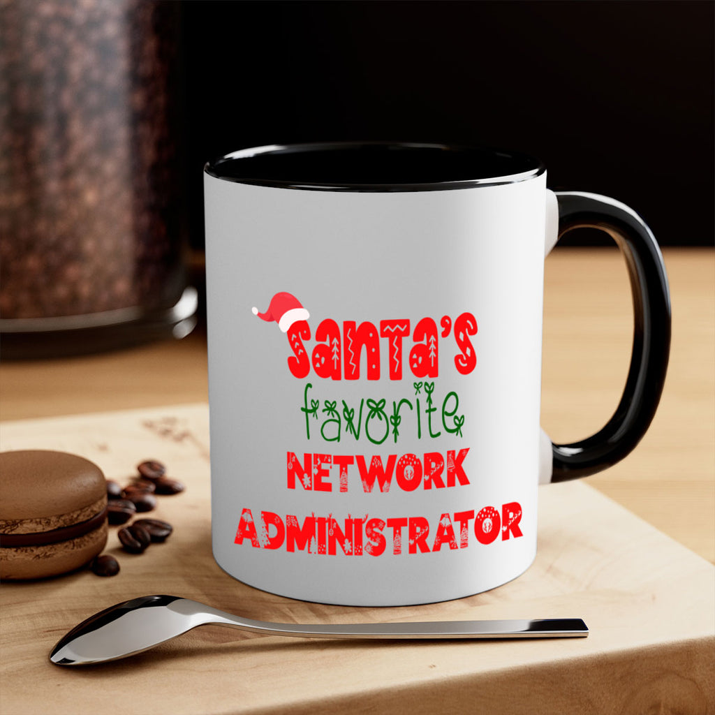 santas favorite network administrator style 973#- christmas-Mug / Coffee Cup
