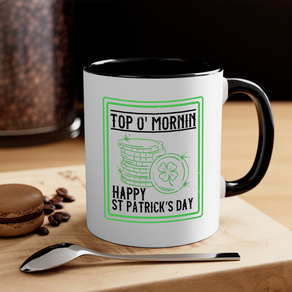 top o mornin happy st patrick’s day Style 8#- St Patricks Day-Mug / Coffee Cup