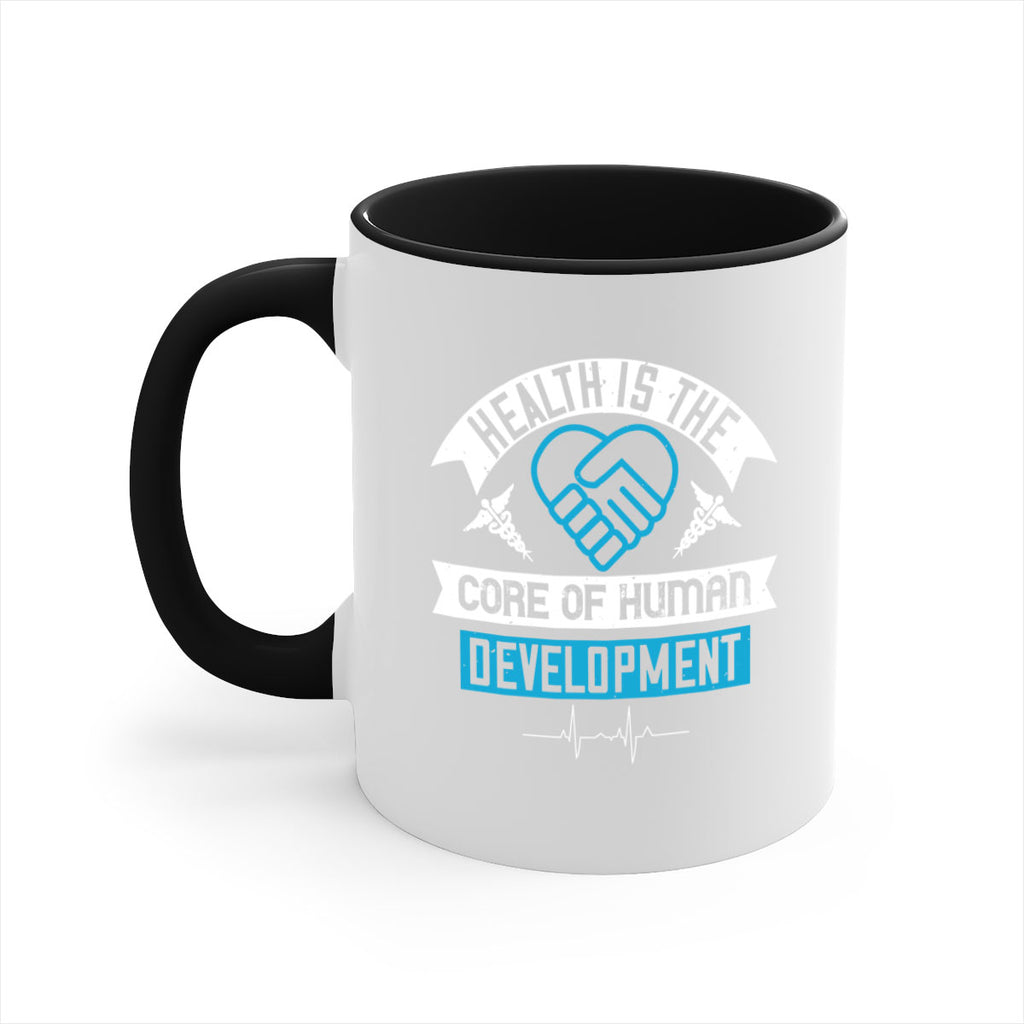 Health is the core of human development Style 41#- World Health-Mug / Coffee Cup