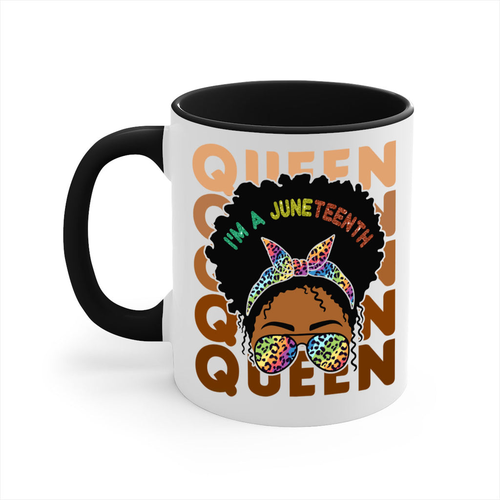 Juneteenth Queen Swag Black Melanin Png 26#- juneteenth-Mug / Coffee Cup