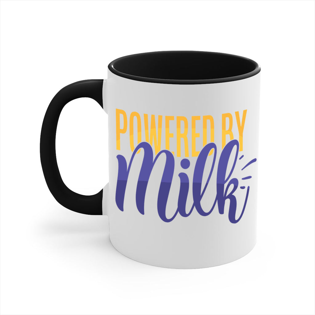 Powered By Milk Style 204#- baby2-Mug / Coffee Cup