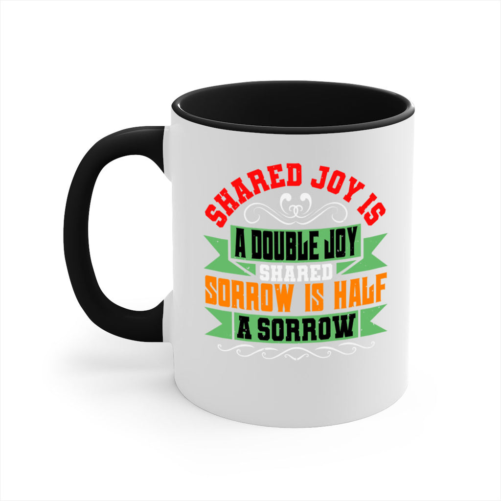 Shared joy is a double joy shared sorrow is half a sorrow Style 60#- best friend-Mug / Coffee Cup