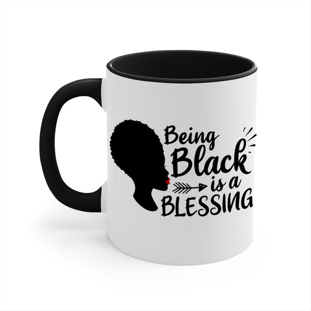 being black is a blessing Style 63#- Black women - Girls-Mug / Coffee Cup