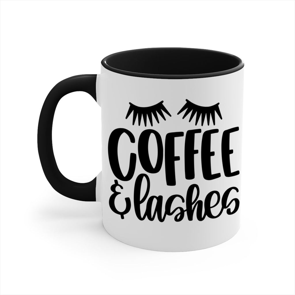 coffee lashes 177#- coffee-Mug / Coffee Cup