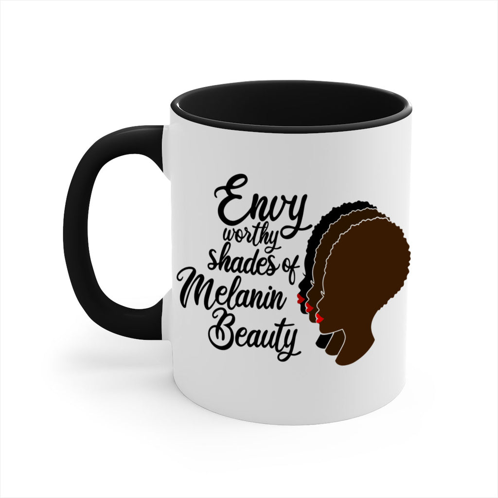envy worth shades of melanin Style 39#- Black women - Girls-Mug / Coffee Cup
